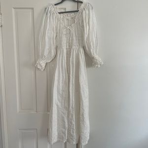 Doen White Maxi Dress